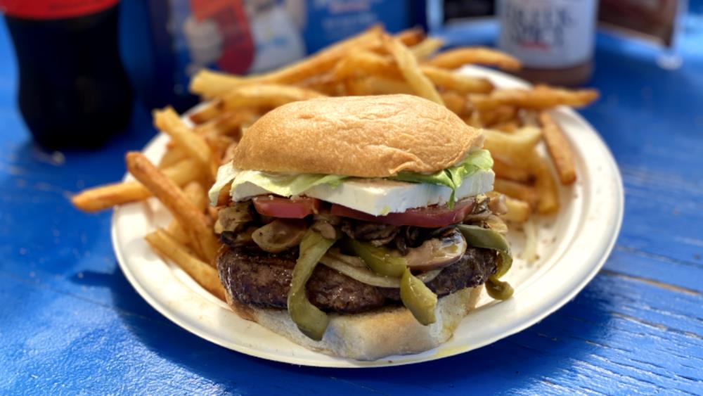 Athenian Mushroom Burger