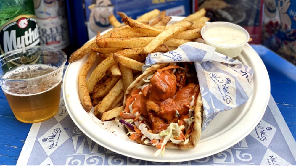 Buffalo Chicken Pita
