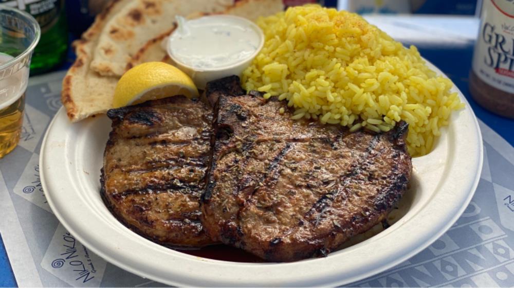 CHARGRILLED PORK CHOPS