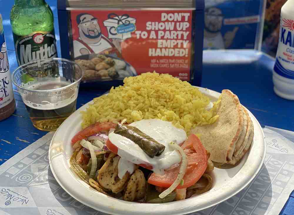 CHICKEN KEBOB PLATE