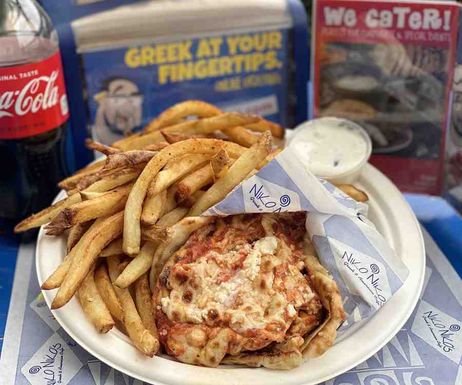 Chicken Parm Pita