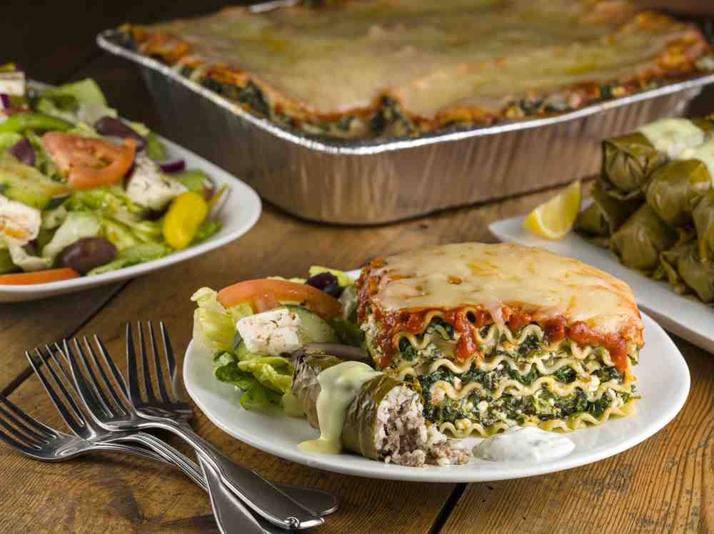 CHRISTOS’ VEGETABLE LASAGNA