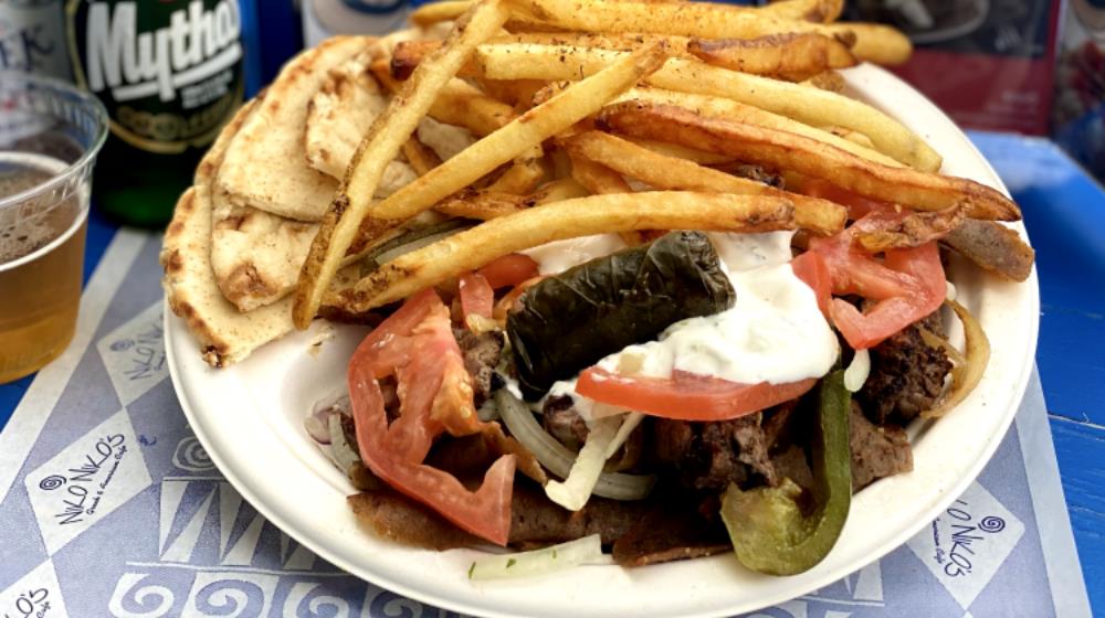 GYRO & SOUVLAKI COMBO