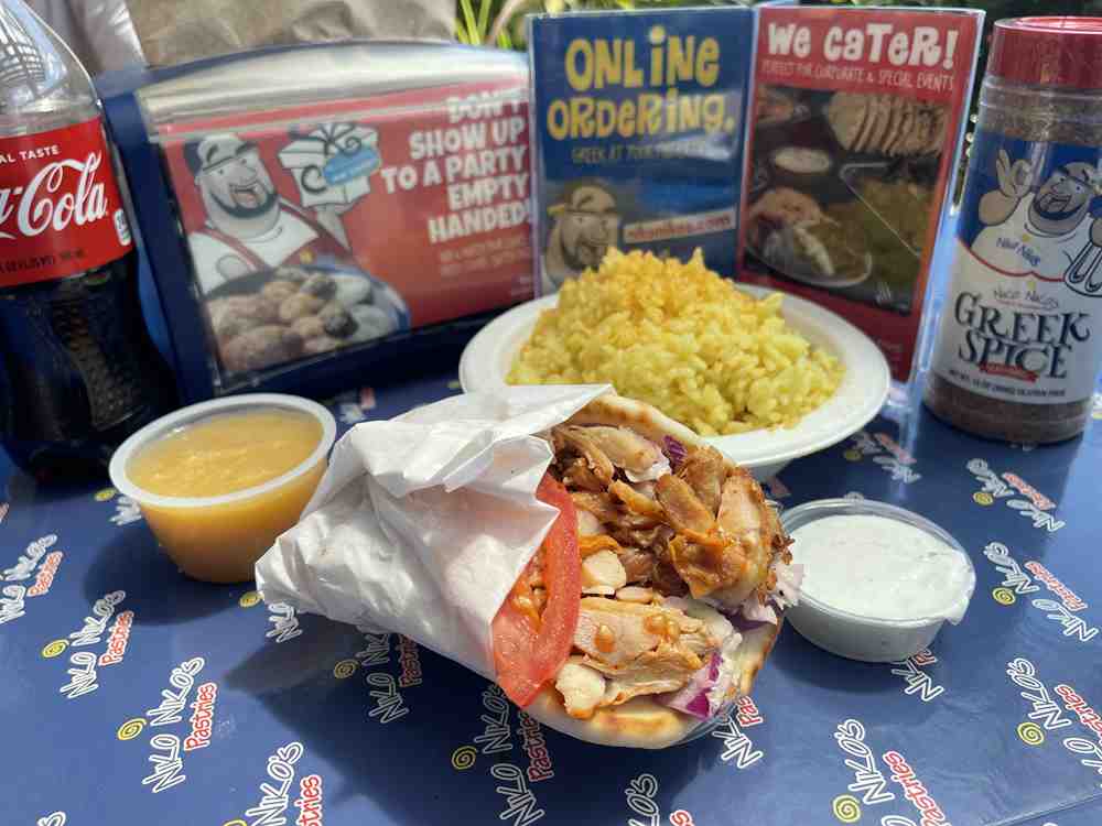 Kids Chicken Gyro