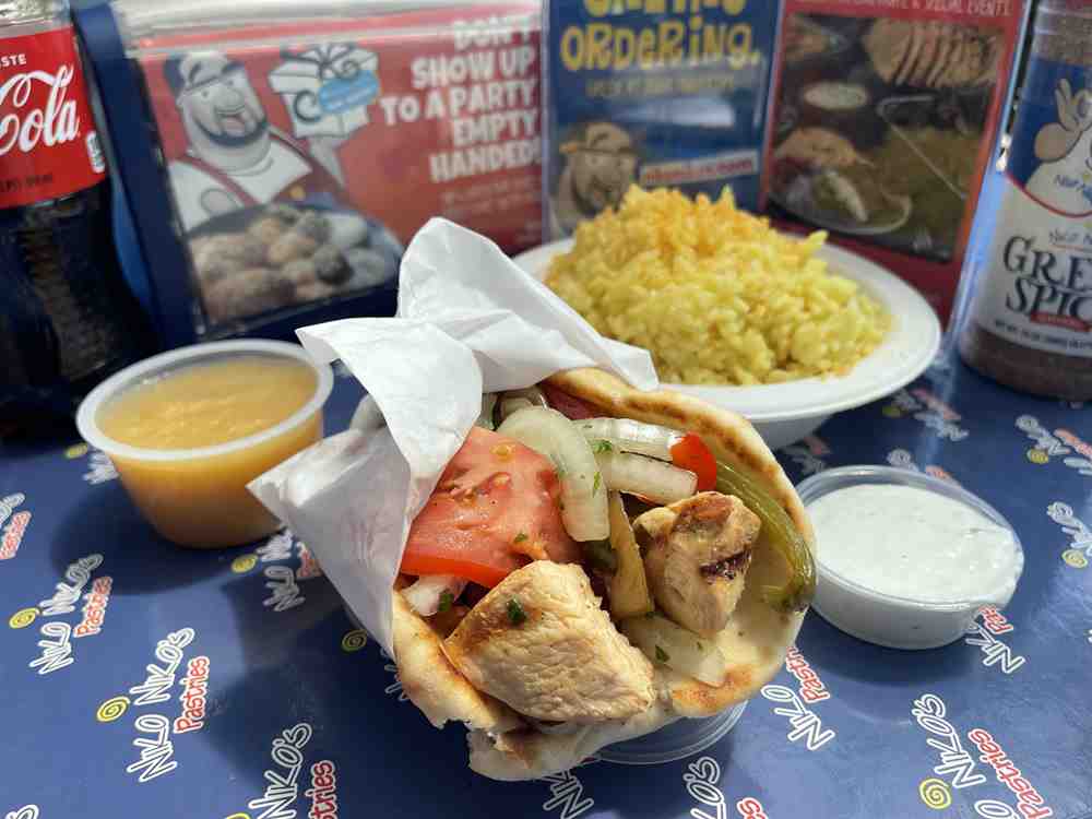 Kids Chicken Kebob Pita