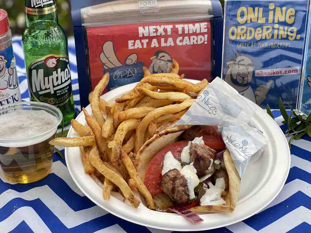 Pork Kebob Pita