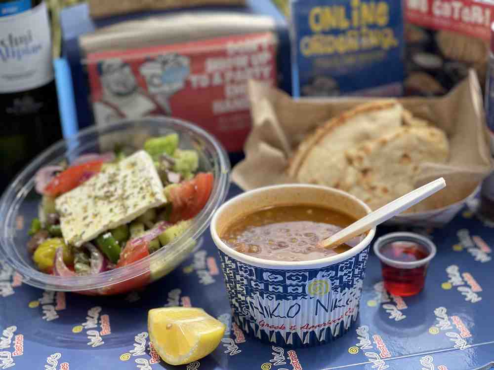 Soup + Village Salad